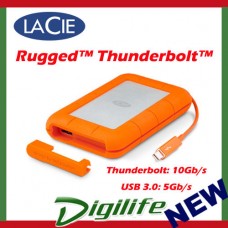 LaCie 2TB Rugged Thunderbolt USB 3.0 2.5" Portable Mobile Drive STEV2000400