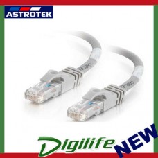 Astrotek CAT6 Cable 3m GreyWhite UTP Patch Cord RJ45 Ethernet 26AWG-CCA PVC Jack