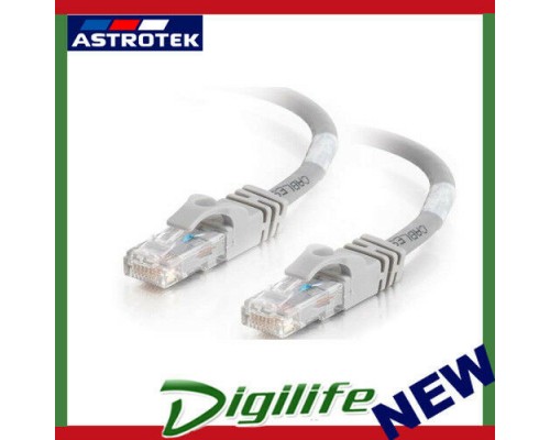 Astrotek CAT6 Cable 3m GreyWhite UTP Patch Cord RJ45 Ethernet 26AWG-CCA PVC Jack