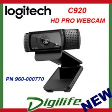 Logitech C920 HD Pro Webcam 15MP Full HD 1080p Autofocus Carl Zeiss Optics