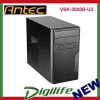  Antec VSK-3000B-U3 Front USB 3.0 ATX Micro-ATX Tower Computer PC Case
