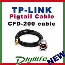 TP-Link TL-ANT24PT3 Pigtail Cable 2.4GHz 3M Cable N-type Male to RP-SMA Female 