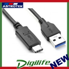 Astrotek USB-C 3.1 Type-C Male to USB 3.0 Type A Male Cable 1m