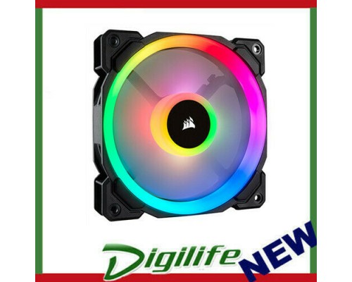 Corsair Light Loop Series,LL140 RGB,140mm Dual Light Loop RGB LED PWM Fan,Single