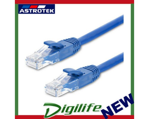 Astrotek CAT6 Cable 15m - Blue Color Premium RJ45 Ethernet Network LAN UTP 