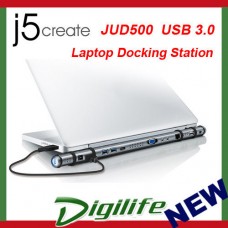 j5create JUD500 USB 3.0 Laptop Ultra Station(Windows/Mac/Android) docking