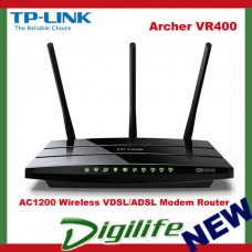 TP-Link Archer VR400 AC1200 Wireless VDSL/ADSL2+ Modem Router NBN Ready  