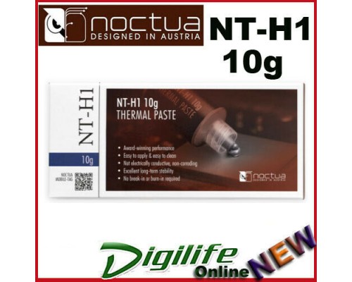 Noctua NT-H1 10g Thermal Compound for CPU heatsink Thermal Grease, Retail Box