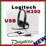 Logitech ClearChat Comfort H390 USB Headset For computer adjustable, padded head