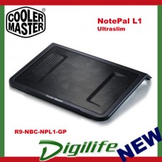 Cooler Master NotePal L1 Ultraslim Notebook Cooler up to 17" - R9-NBC-NPL1-GP
