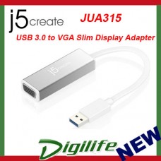 J5create USB 3.0 to VGA Slim Display Adapter JUA315