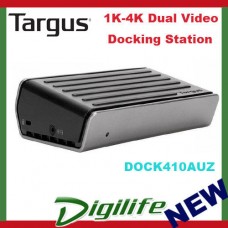 Targus USB-C 1K-4K Dual Video Docking Station with power DOCK410AUZ