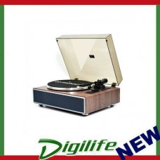 mbeat® Hi-Fi Turntable with Bluetooth Speaker