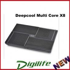 Deepcool Multi Core X8 17" Notebook Cooler w/ 4x100mm Fans Step Switch & 2 USB