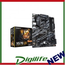 Gigabyte X570 UD Ryzen AM4 ATX Motherboard 4xDDR4 7xPCIe 2xM.2 RAID GbE LAN 