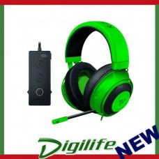 Razer Kraken Tournament Edition Gaming Headset Green with USB Audio Controller