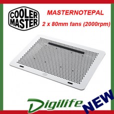 Cooler Master MasterNotepal Aluminium Laptop Cooler Up to 17" MNX-SMTS-20FN-R1 