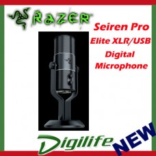 Razer Seiren Pro Elite XLR/USB Digital Micro Professional Studio Grade Recording