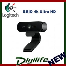 Logitech BRIO 4k Ultra HD USB-C Webcam with Rightlight 3 HDR