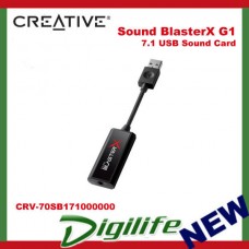 Creative Sound BlasterX G1 7.1 USB 2.0/3.0 Sound Card 70SB171000000
