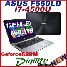 ASUS F550LC 15.6" HD LED i7-4500U 8GB 1TB DVD/RW WIFI HDMI USB3.0 Win8+Win10