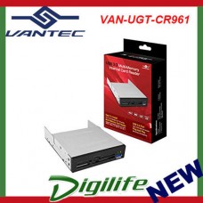 Vantec UGT-CR961 3.5'' Internal Multi Card Reader - USB 3.0; eSATA; Audio Port
