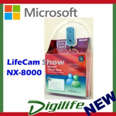 Microsoft Lifecam Show NX-8000 Webcam for PC USB World-Class Optics