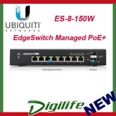 Ubiquiti Networks ES-8-150W 8 Port 150W Managed PoE+ Gigabit Switch with SFP 