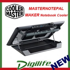 Cooler Master MasterNotepal Maker Laptop Cooler & USB Hub MNZ-SMTE-20FY-R1 