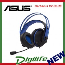 ASUS Cerberus V2 Gaming Headset with 53mm Asus Essence Drivers - Blue Color