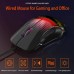 NACODEX AJ358 RGB Lightweight Gaming Mouse - Translucent LED Backlit - Adjustabl