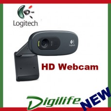 Logitech HD Webcam C270 720p video 3MP CAMERA Skype MSN Built-in mic RightSound
