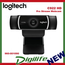Logitech C922 Pro Stream Webcam FULL HD 1080P Tripod 960-001090